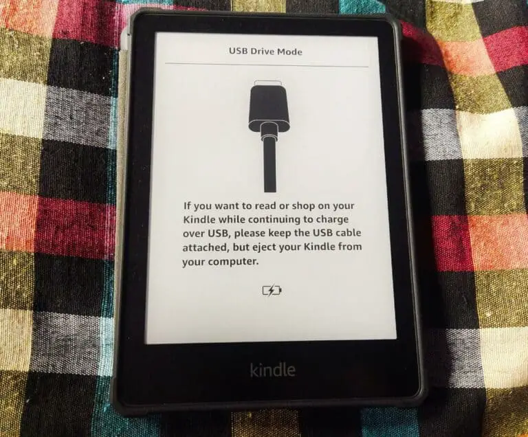 kindle stuck in usb drive mode