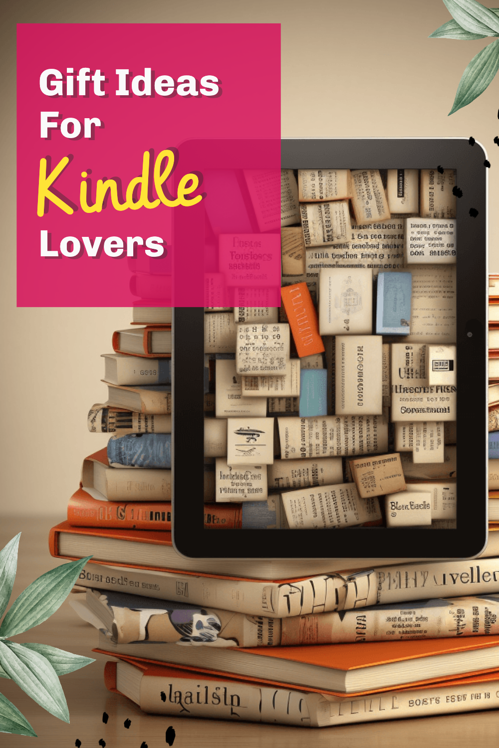 gift ideas for kindle lovers
