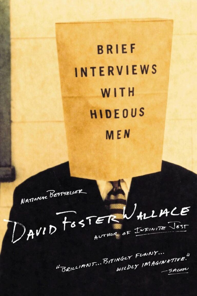 Brief Interviews with Hideous Men book cover