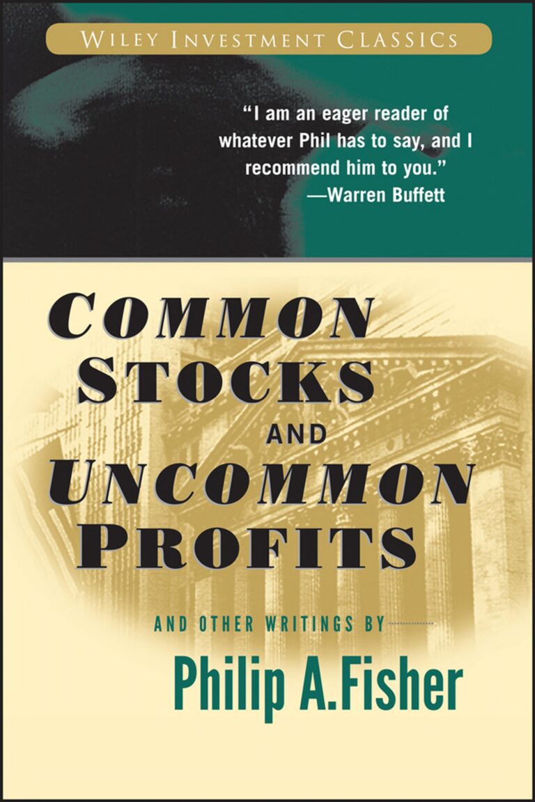 Common Stocks and Uncommon Profits book cover