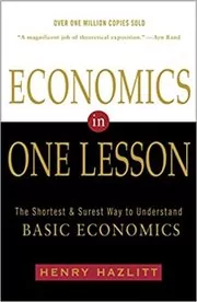 Economics in One Lesson book cover