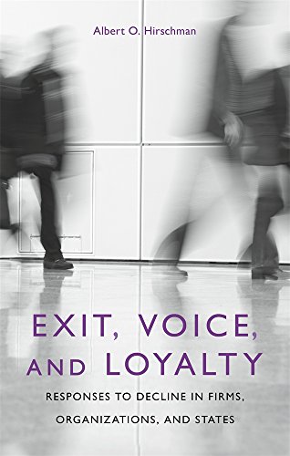 Exit, Voice, and Loyalty book cover