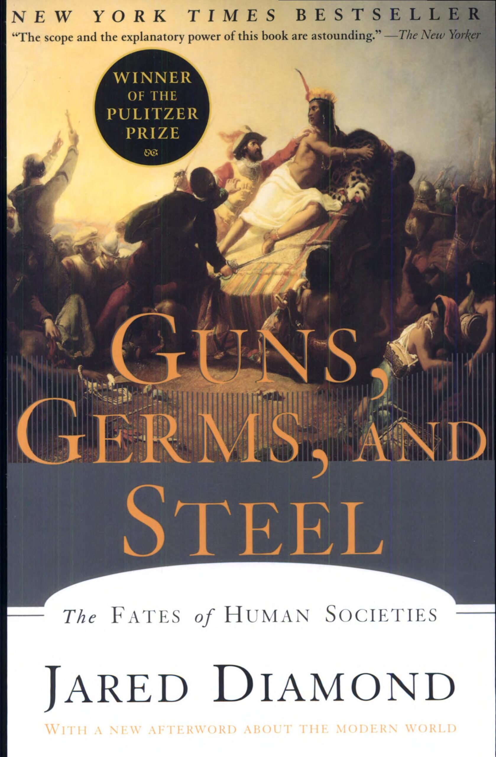 Guns, Germs, and Steel book cover