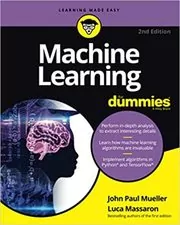 Machine Learning For Dummies book cover
