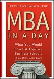 MBA In A Day book cover