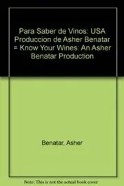 Para Saber de Vinos book cover