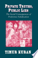 Private Truths, Public Lies book cover