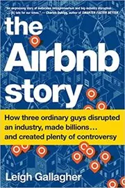 The Airbnb Story book cover