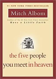 The Five People You Meet in Heaven book cover