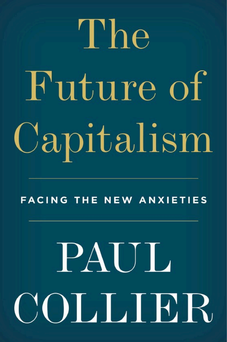 The Future of Capitalism book cover