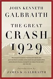 The Great Crash 1929 book cover