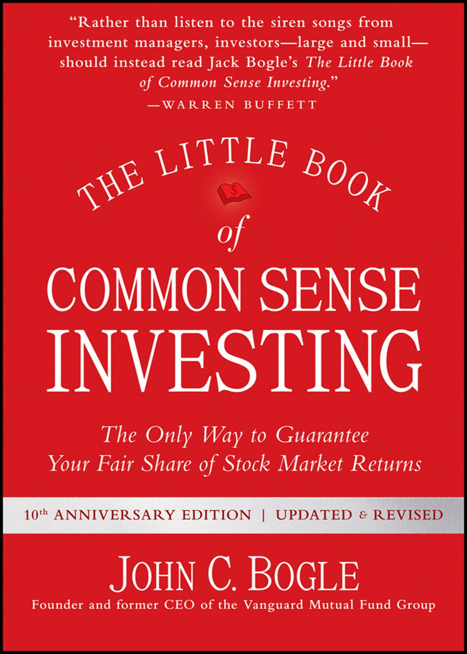The Little Book of Common Sense Investing book cover