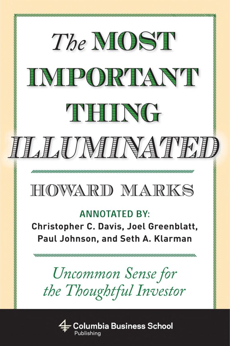 The Most Important Thing Illuminated book cover