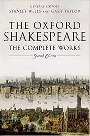 The Oxford Shakespeare book cover