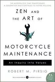 Zen and the Art of Motorcycle Maintenance book cover